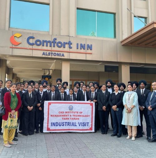 Industrial Visit to Hotel Comfort Inn, Amritsar
